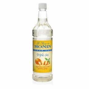 Monin - 무설탕 트리플 섹 시럽 스위트 오렌지 맛 칵테일 모카 글루텐 프리, 1개, 없음