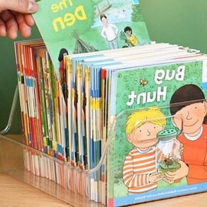 ot정리함 케이스 수납 아크릴 투명 원서보관, 분리용 칸막이 4P, 4개