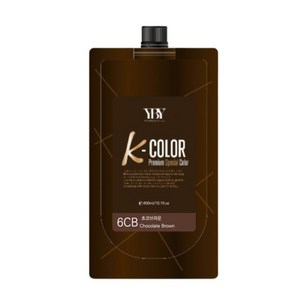 YBY K칼라 프리미엄 스페셜 염색(400ml), 1세트, 6CB(초코 브라운)