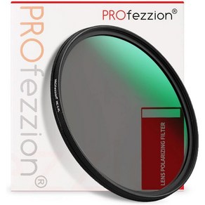 소니 A6000 A6100 A6300 A6400 ZV-E10용 프로페지온 40.5mm 원형 편광 필터 E PZ 16-50mm 키트 렌즈 울트라 슬림 멀티 코팅 12겹 CPL 카메, 58MM, 1개