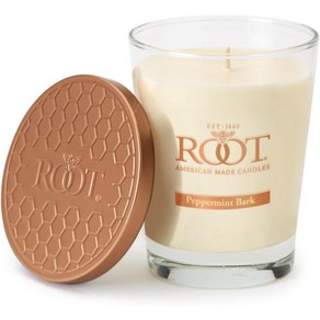 Root Candles 루트 캔들 벌집 베리글라스 향 밀랍 블렌드 캔들 신선한 발사, 페퍼민트 껍질, 큰., 1개