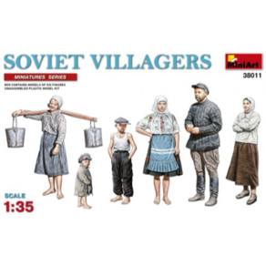 38011 1/35 SOVIET VILLAGERS