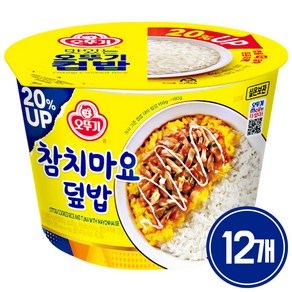 오뚜기 컵밥 참치마요덮밥, 247g, 12개