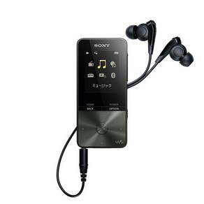 S 16GB NW-S315 : MP3 Bluetooth NW-S315 B 소니 워크맨 시리즈 플레이어 대응 최대 52시간 연속 재생 이어폰 부속 2017년 모델