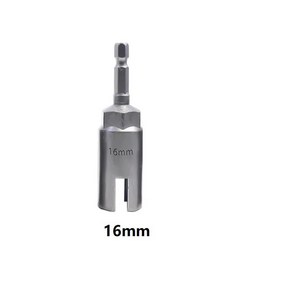 전동 공구 윙 너트 드라이버 슬롯 나비 볼트 크롬 바나듐 합금 스틸 소켓 슬리브 렌치 전기 스크루드라이버 육각 섕크, [04] 16mm, 1개