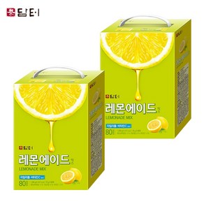 담터 레몬에이드 분말, 15g, 80개입, 2개