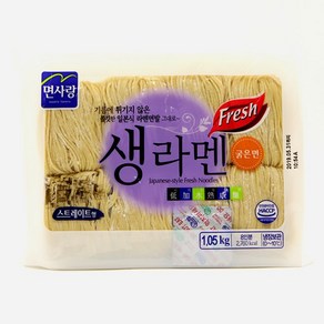 면사랑 냉장 생 라멘 스트레이트형 1kg 8인분, 1