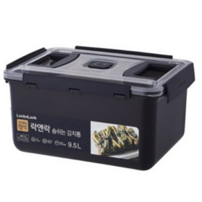 락앤락 숨쉬는 김치통 그레이, 9.5L, 4개