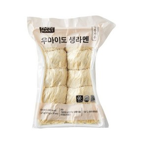 우마이도 생라멘 1.2kg(120g X 10개) 14봉입 BOX [모노마트], 1.2kg, 14개