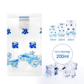 랜스몰 젤 아이스팩 반제품 200ml (1P), 1개, 100개