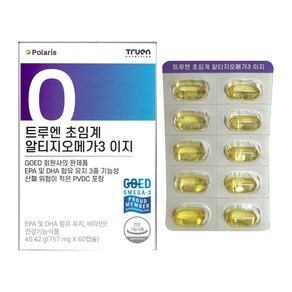 트루엔 알티지 오메가3 이지 760mg x 60캡슐, 1개, 60정