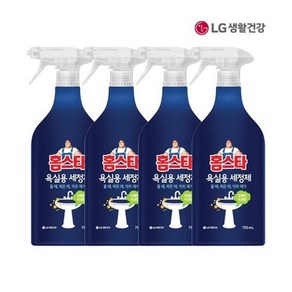 내일도착 홈스타 욕실용 세정제 750mlX4개, 750ml