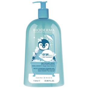 BIODERMA 프랑스 정품 바이오더마 에이비씨덤 마일드 클렌징 포밍 젤 1L (젤 무쌍), 1개