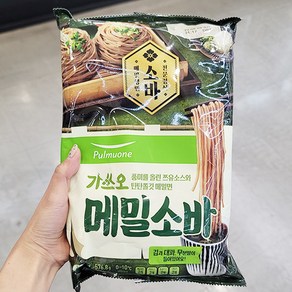 풀무원 가쓰오 메밀소바 G, 576.8g, 2개