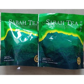코타키나발루 사바티 포트 백 홍차 20티백 X2세트 Sabah Tea [원산지:말레이시아], 40g, 20개입, 1세트