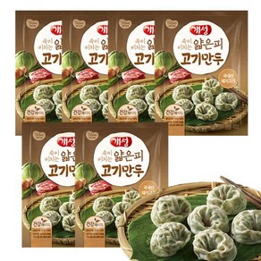 동원 개성얇은피고기만두 400g, 6개