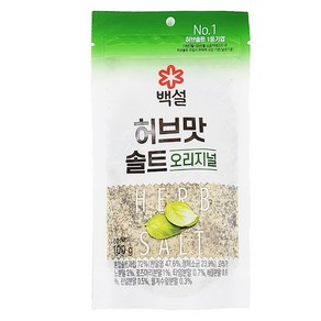 CJ 백설 허브맛 솔트 100g, 1개