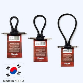 뮤즈텍 RS 이펙터 패치 케이블 15Cm 20Cm 25Cm 30Cm 45Cm 60Cm 길이에 맞게, RS-30 (30Cm), 1개