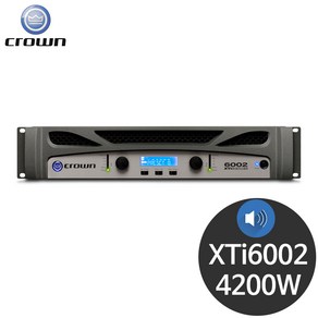 CROWN XTi6002 4200W 2채널 행사용 공연용 파워앰프