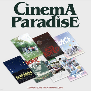 [제로베이스원] ZEROBASEONE 미니4집 시네마 파라다이스 제로즈 4th mini cinema paadise zeose [7종 세트]