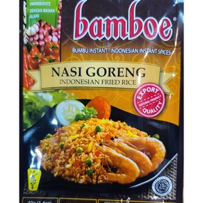 Bamboe Nasi Goeng 밤보에 나시고랭 Indonesia cuy 35g WORLDFOOD, 40g, 1개