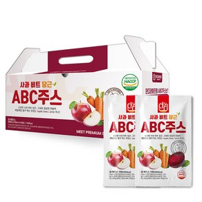 단디푸드 사과 비트 당근 ABC주스, 30개, 100ml