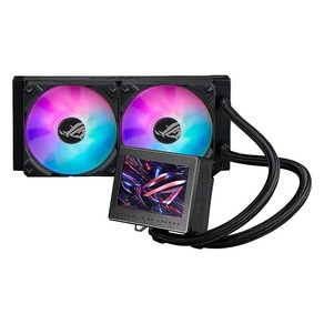 ASUS ROG Ryujin III 360 ARGB WHT 일체형 액체 CPU 쿨러 360mm 라디에이터 포함. A setek 8세대 펌프 3X 마그네틱 120mm 팬데이지 체인, ARGB_240mmBlack