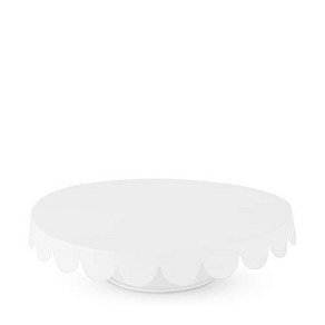 Cakewalk (Paty) Stainless Steel Metal Cake Cupcake Stand Home Deco Accessoy One Size White, 1개