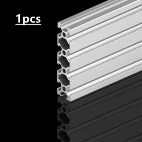 3D프린터 CNC 알루미늄 프로파일 2080 압출 100mm1000mm EU 표준 3D 프린터 부품 양극 와이어 가이드, 1개, 150mm, 2080 1pcs, 3) 150mm  2080 1pcs