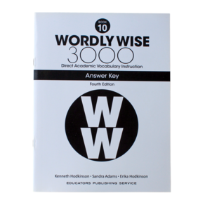 Wodly Wise 3000: Book 10 Answe Key (4/E), Educatos Pub Sevice