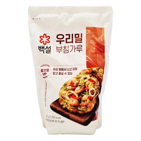 CJ 제일제당 백설 우리밀 부침가루 500g, 1개