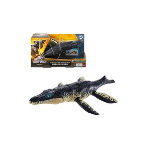 마텔 쥬라식 월드(JURASSIC WORLD) 액션 피규어 안녕 크로노사우루스[전장:약 30 cm][4세~] HLP18, 1개