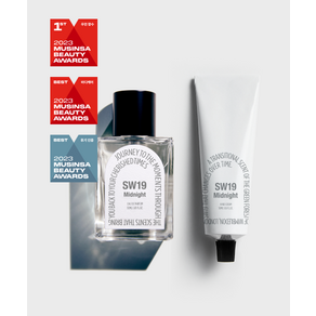 12월 26일 배송 SW19 MIDNIGHT 퍼퓸 향수 HAND CREAM DUO SET, none, 1개