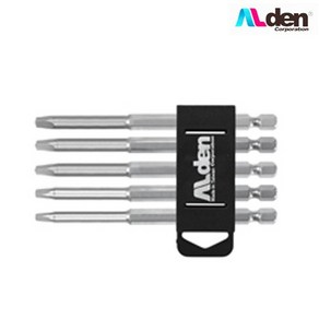 알덴 사각 렌치 비트날 세트 5PCS 110mm ALM-4