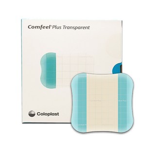 콜로플라스트 컴필 플러스 트랜스페런트 5 x 7 Cm Coloplast Comfeel Plus Tanspaent, 1개