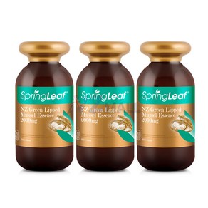 스프링리프 뉴질랜드 초록입홍합 2000mg 200캡슐 3팩 SpingLeaf Geen Lipped Mussel Essence 2000mg, 200정, 3개