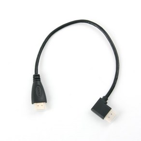 Coms HDMI 젠더 한쪽 우향꺾임 30cm NA480, 1개