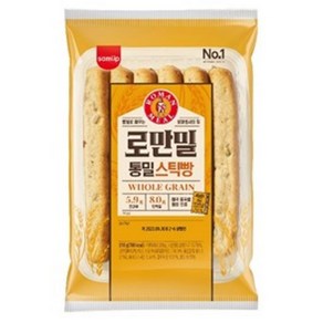 삼립 로만밀) 통밀 스틱빵6개입 (210g) *4봉/무료배송