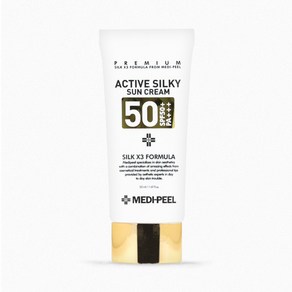 메디필 액티브 실키 선크림 SPF50+ PA+++, 50ml, 1개