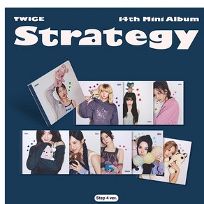 트와이스 (TWICE) - STRATEGY (Step4 ve) + 예약특전 14집 미니 앨범 미개봉 새상품, 모모