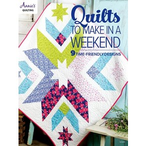 (영문도서) Quilts to Make in a Weekend Papeback, Annies, English, 9781640255517