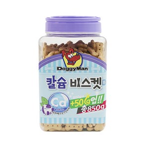 도기맨 강아지 간식 비스켓, 칼슘, 6개