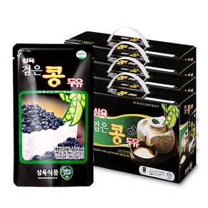 삼육두유 검은콩 두유 파우치, 190ml, 80개