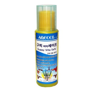 아쿨 구피 비타 세이프 100ml (수질 중화제), 1개