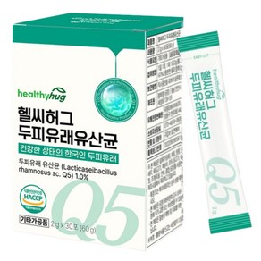 건강한 두피관리 한국인 두피 유래 유산균 30포 잦은회식 필수영양소, 2개