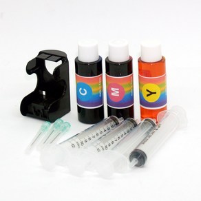 삼성 INK-M180 INK-C180 잉크충전 SL-J1660 SL-J1663 SL-J1665 용