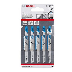 BOSCH 보쉬 알루미늄용직소날 T127D 낱개판매 한팩 5개