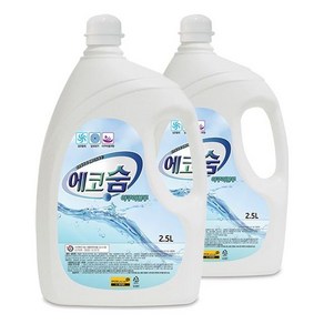 아쿠아블루향 2개 섬유탈취제 악취제거 2.5L 3yo*389HW