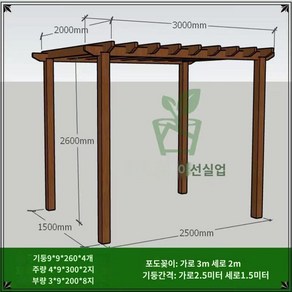 야외 파고라 스카이어닝 바베큐장 조립식 정원