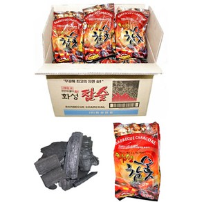 화성 바베큐 참숯, 620g, 20개